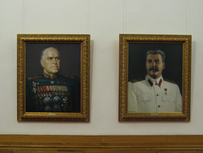 Zhukov & Stalin, WWII Museum, Moscow & St Petersburg 2009