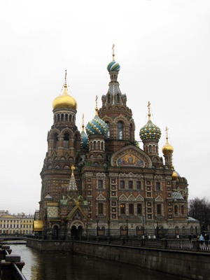 Church on Spilled Blood, St Petersburg, Moscow & St Petersburg 2009