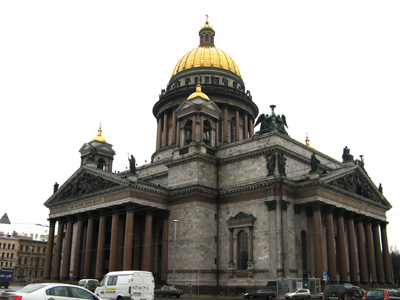 St Isaacs Cathedral, St Petersburg, Moscow & St Petersburg 2009