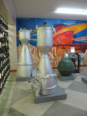 Space School: Rocket engines, Baikonur City, Baikonur 2010