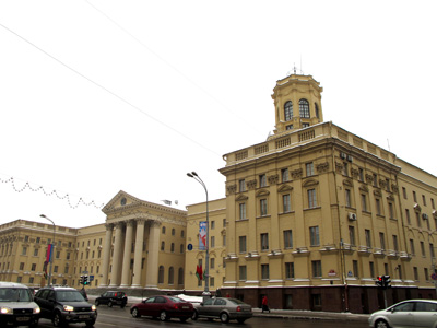 KGB Headquarters, Minsk, Belarus December 2010