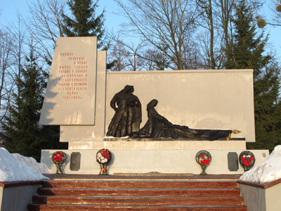 WWII Memorial, Pinsk, Belarus December 2010