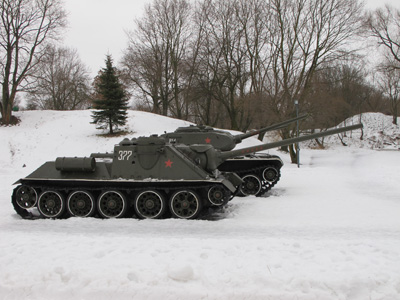Watchful Tanks, Brest, Belarus December 2010