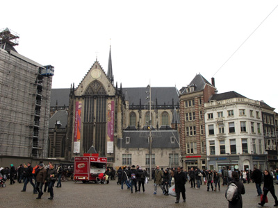 Nieuwe kerk, Amsterdam, European Union Dec 2010