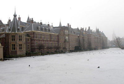 Binnenhof, The Hague, European Union Dec 2010