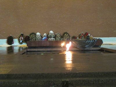 Eternal Flame Just West of the kremlin, Moscow, Russia December 2010