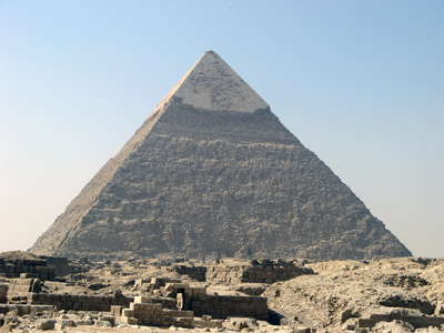 Pyramid of Khafre, Cairo, Egypt 2010