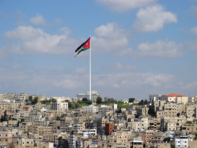 Giant Jordanian Flagpole, Amman, Jordan 2010