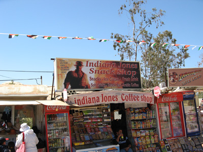 "Indiana Jones Snack Shop", Petra Day-1, Jordan 2010