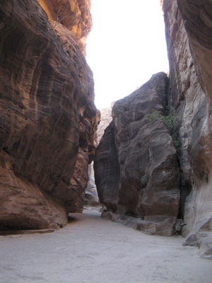 The Siq, Petra Day-2, Jordan 2010