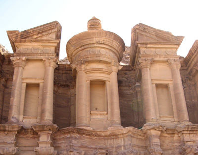 The Monastery: Detail, Petra Day-2, Jordan 2010