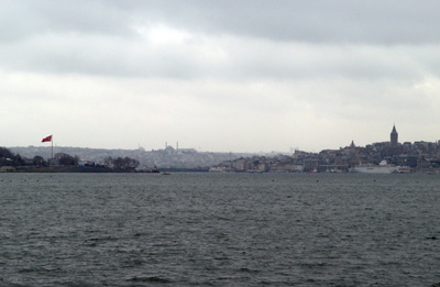 The Golden Horn (from Asia), Istanbul, Turkey March 2010
