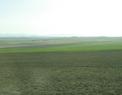 Farmland, 70 miles NW of Adana, Ankara, Turkey March 2010