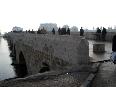 Adana's Roman Bridge, Turkey March 2010