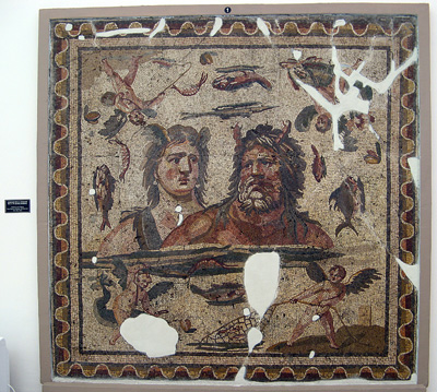 Antakya Museum: Mosaic, Antioch, Turkey March 2010