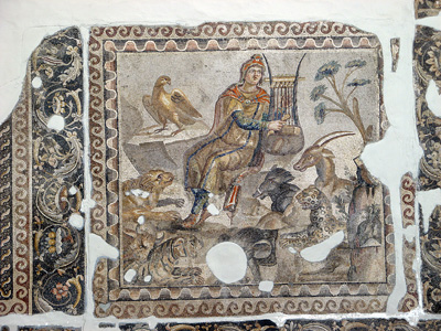 Antakya Museum: Mosaic, Antioch, Turkey March 2010