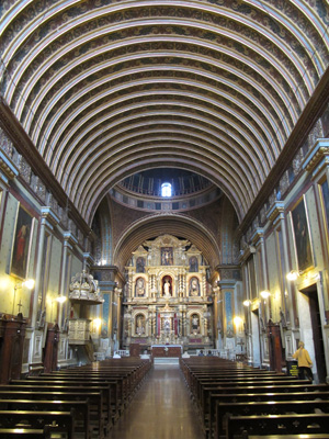 Jesuit Church Interior (~1670), Cordoba, Argentina 2010