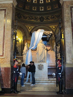 Tomb of San Martin, Buenos Aires, Argentina 2010