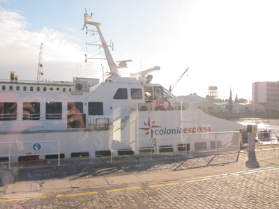 Colonia Express Ferry at B.A., Rio de la Plata, Argentina 2010