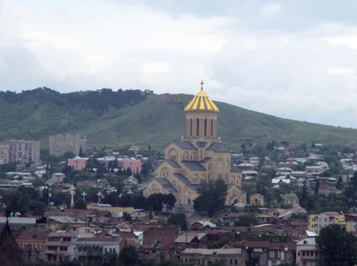 Sameba Cathedral, Tbilisi, Georgia May 2010