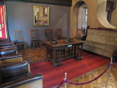 Stalin's desk and office, Gori, Georgia May 2010