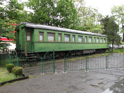 Stalin's Railway Carriage, Gori, Georgia May 2010