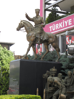 Ataturk & Workers, Ankara, Turkey May 2010