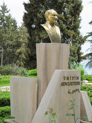 Ataturk at Ataturk Villa, Trabzon, Turkey May 2010