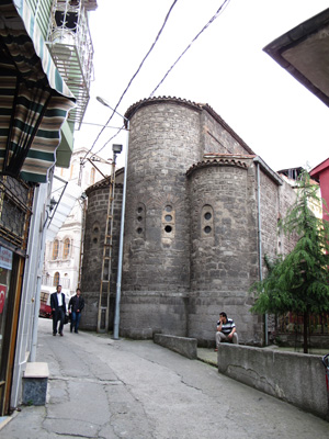 St Anna Church (7th + 9th c.) aka Kucuk Ayvasil Kilisei, Trabzon, Turkey May 2010