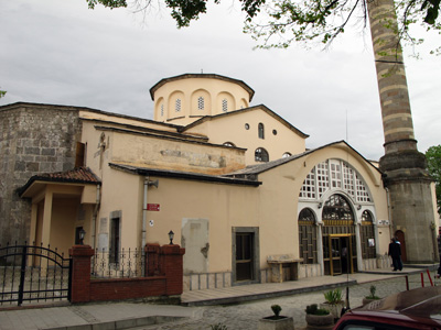 Panagias Chrysokphalos church (13th c) aka Ortahisar Camii, Trabzon, Turkey May 2010