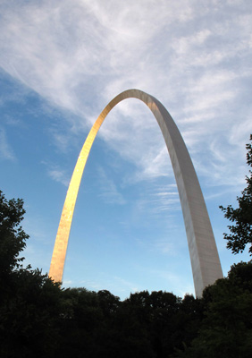 Gateway Arch, St Louis, MO, 2010 USA West