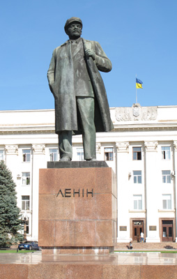 Lenin in Kherson, Crimea 2011