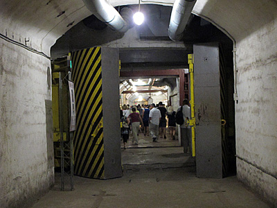 Blast doors And many interior tunnels for maintenance teams., Balaklava, Crimea 2011