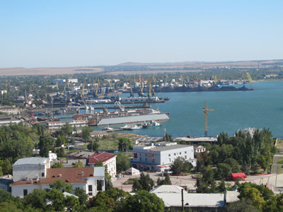 Kerch port, Crimea 2011