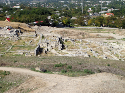 Ruins of ancient Panticapaeum, Kerch, Crimea 2011
