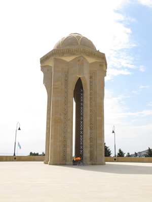 Martyrs' Lane Memorial, Baku, 2011 Azerbaijan + Iran + Armenia