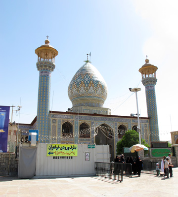 Mausoleum of Seyyed Alaeddin Hossein, Shiraz, 2011 Azerbaijan + Iran + Armenia