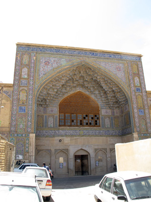 Madraseh-ye Khan gateway, Shiraz, 2011 Azerbaijan + Iran + Armenia