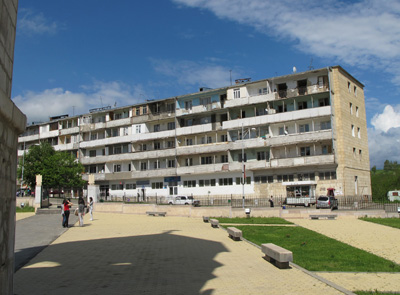 Soviet apartment block, Shushi, 2011 Azerbaijan + Iran + Armenia