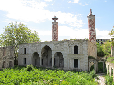 Abandoned Mosque, Shushi, 2011 Azerbaijan + Iran + Armenia