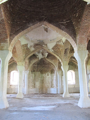Mosque interior, Shushi, 2011 Azerbaijan + Iran + Armenia