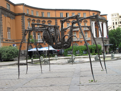 The Great Spider of Armenia, Yerevan, 2011 Azerbaijan + Iran + Armenia