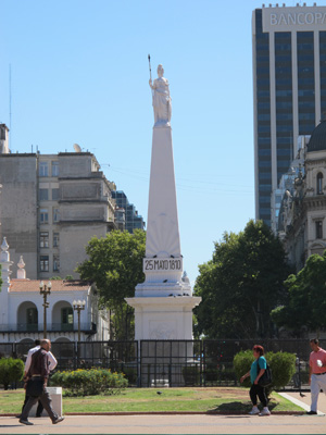 25 Mayo Obelisk, Buenos Aires, South America 2011