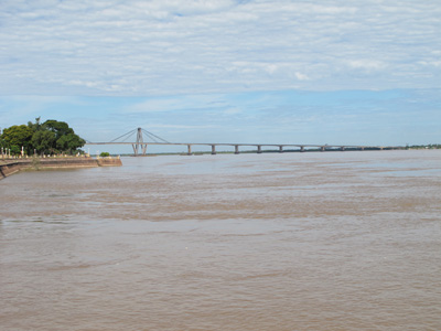 Bridge over the Parana, Corrientes, South America 2011