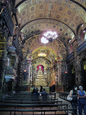 Mostaeiro de Sao Bento: interior, Rio de Janeiro, South America 2011
