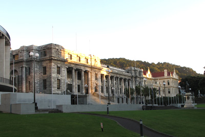 New Zealand Parliament, Wellington, 2013 New Zealand