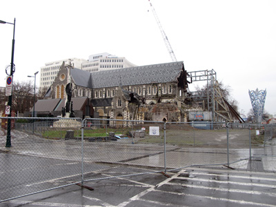 Christchurch Cathedral, 2013 New Zealand