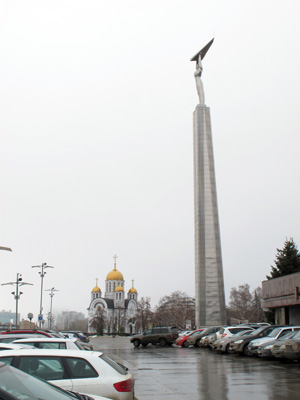 Memorial to WWII Aircraft Production, Samara, 2013 Volga Cities