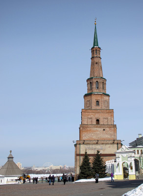 Kremlin: Soyembika Tower, Kazan, 2013 Volga Cities