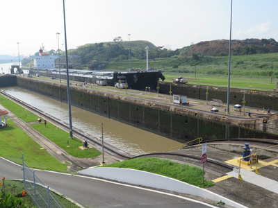 Miraflores Locks, Panama 2014